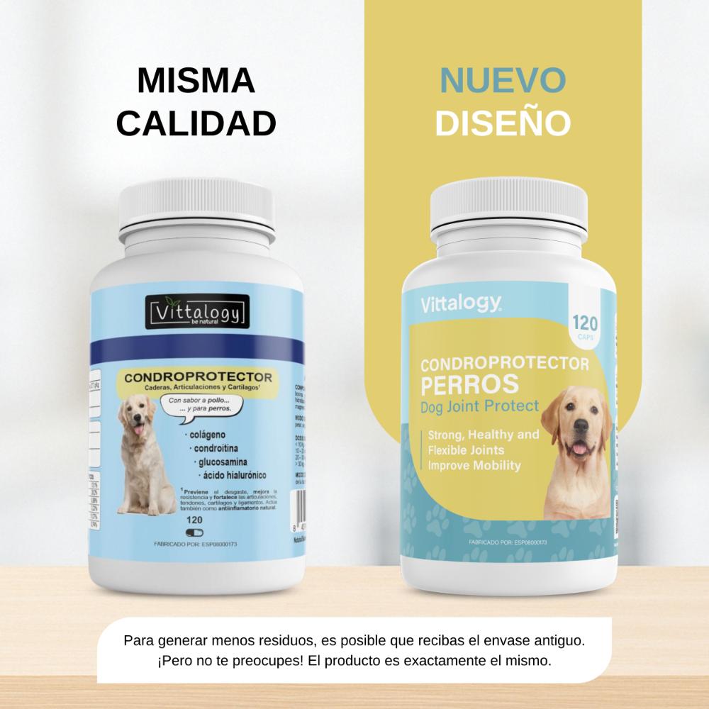 Vittalogy Condroprotector para Perros 120 Cápsulas-4
