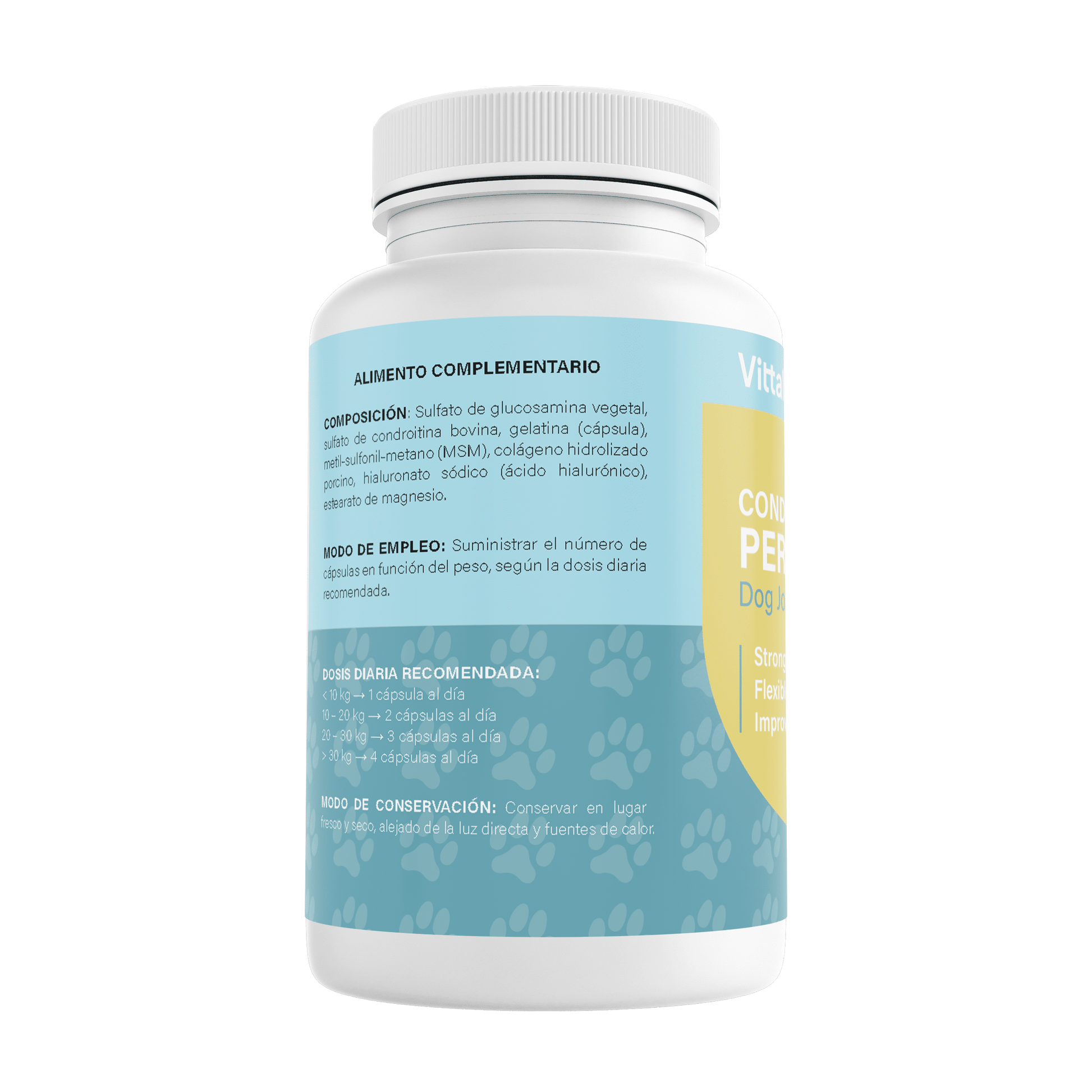 Vittalogy Condroprotector para Perros 2x120 Cápsulas【PACK AHORRO】_?GPSR