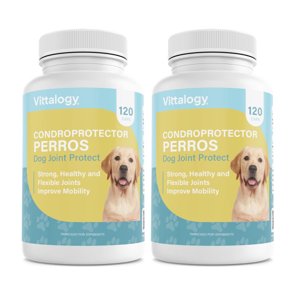 Vittalogy Condroprotector para Perros 2x120 Cápsulas【PACK AHORRO】-1