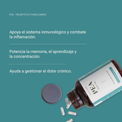 Nullure PEA Palmitoiletanolamida 400 mg Antiinflamatorio 90 Cápsulas
