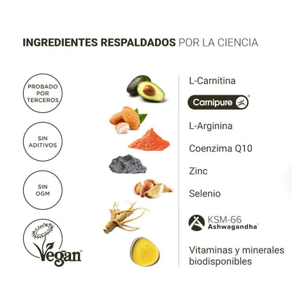 Nullure Complejo Fertilidad Masculina 60 Cápsulas