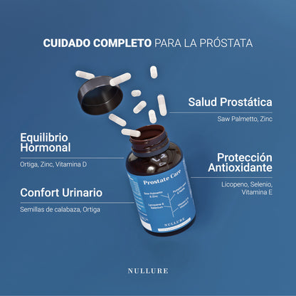 Nullure Complejo Próstata Prostate Care  120 cápsulas