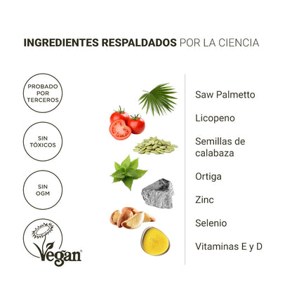 Nullure Complejo Próstata Prostate Care  120 cápsulas