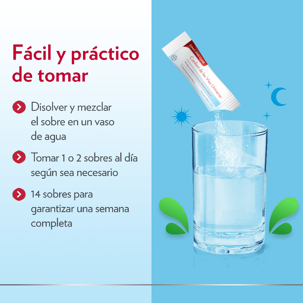 Gyne-Canesten Cystil Cistitis 14 Sobres