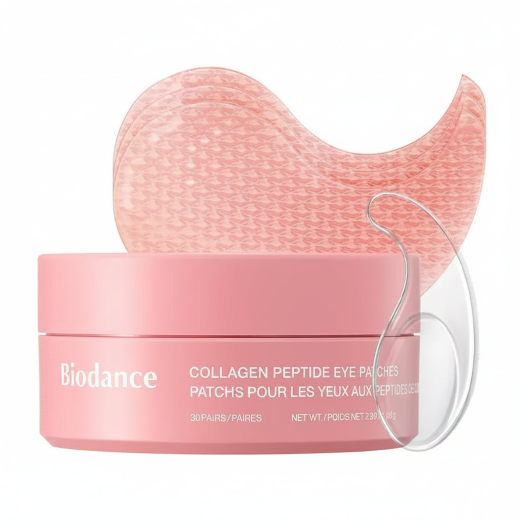 Biodance Collagen Peptide Eye Patches 60 uds · Tratamiento Hidrogel Avanzado Contorno de Ojos
