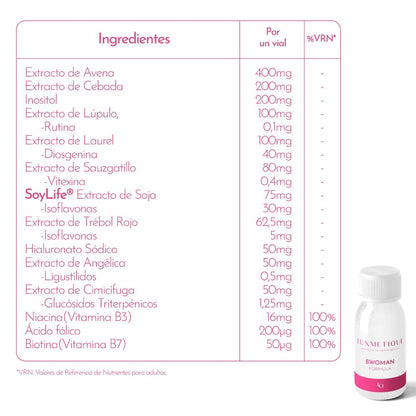 Luxmetique Bwoman Formula Frauen-Wohlbefinden 15 Ampullen x 30 ml