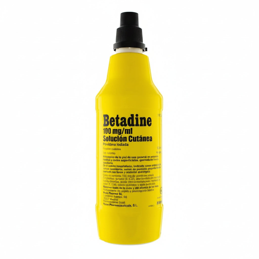 Betadine 100 mg/ml Solución Cutánea 1 Frasco 500 ml