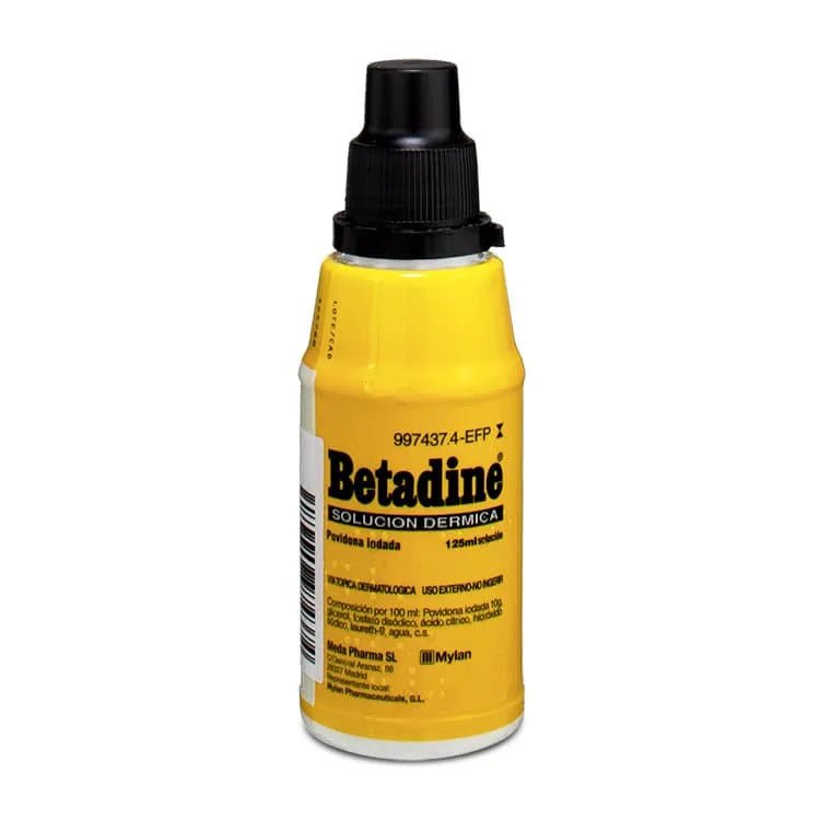 Betadine 100 mg/ml Solución Cutanea 1 Frasco 125 ml