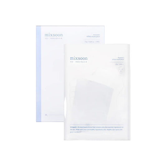 Mixsoon Bifida Mask Pack Facial Mask Sheet 5 unidades