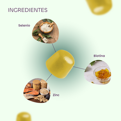 Premium Gummies Biotina 60 gominolas