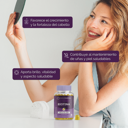 Premium Gummies Biotina 60 gominolas