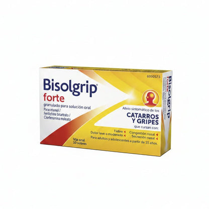 Bisolgrip 10 Sobres Granulado Para Solución Oral