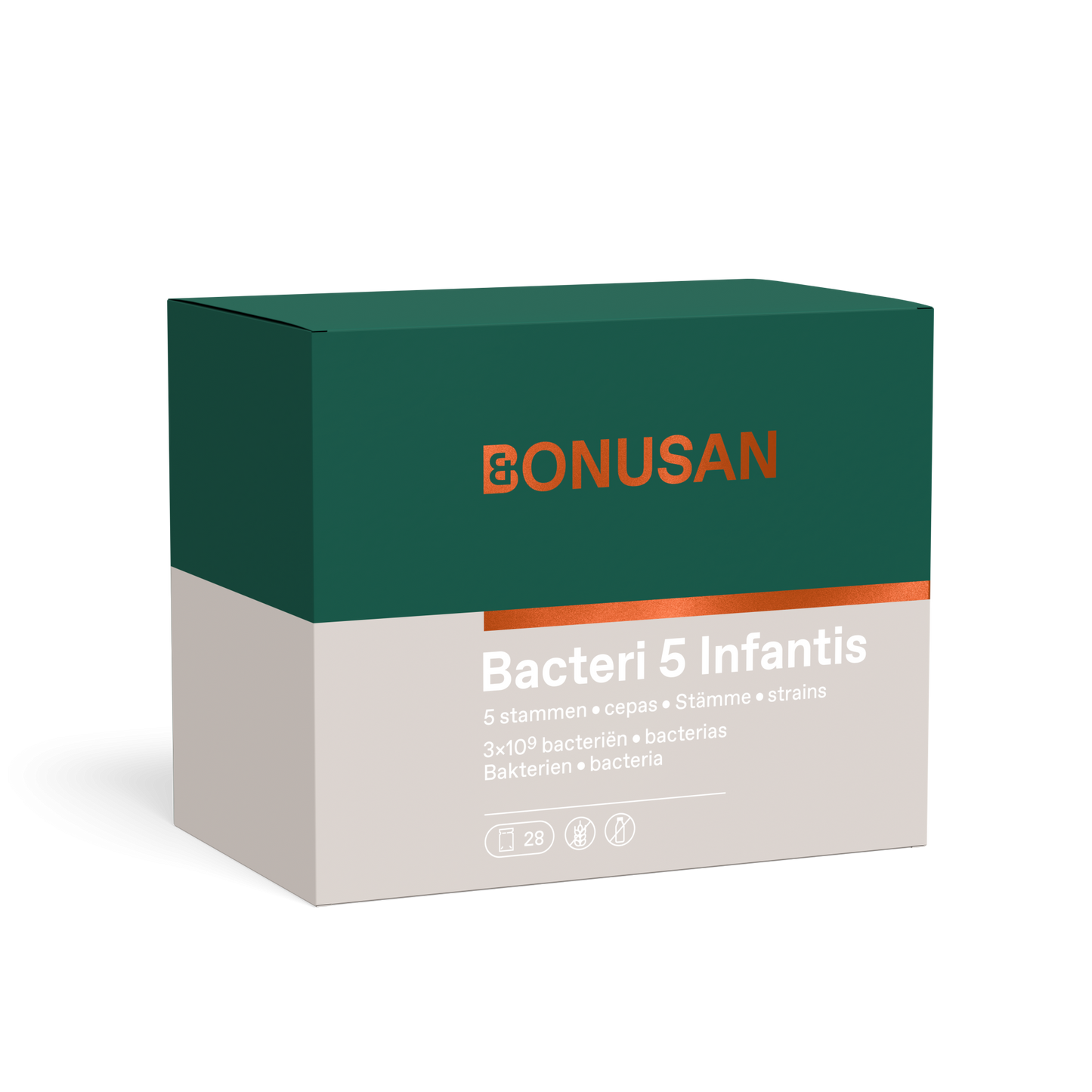 Bonusan Bacteri 5 Infantis Duplo 2x28 Sachês