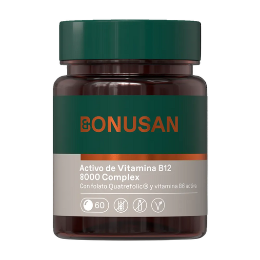 Bonusan Vitamina B12 activa 8000 Complex 60 comprimidos