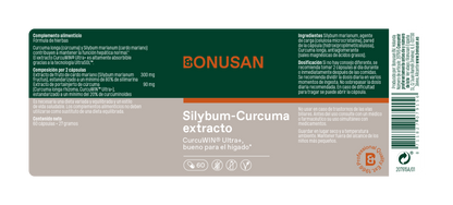 Bonusan Cúrcuma Longa Extracto 60 Cápsulas