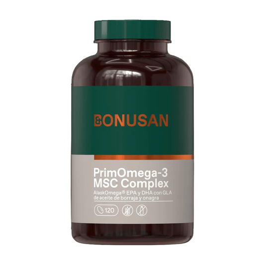 Bonusan PrimOmega 3 MSC Complex Omega 3 Supplement 120 Softgels