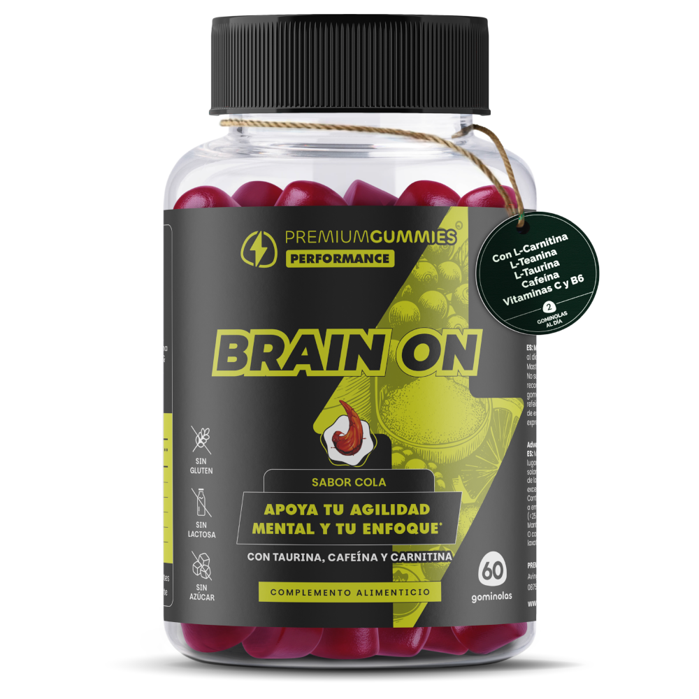Premium Gummies Performance Brain On 60 gominolas