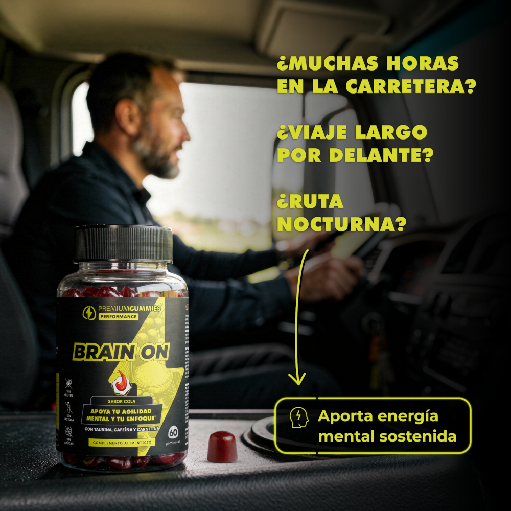 Premium Gummies Performance Brain On 60 gominolas