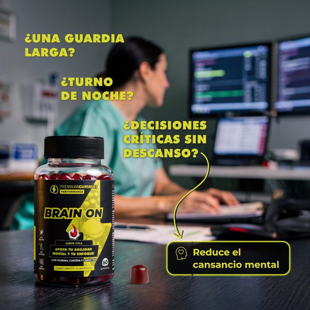 Premium Gummies Performance Brain On 60 gominolas
