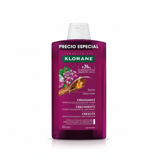 Klorane Crecimiento Quinina Champú 400ml