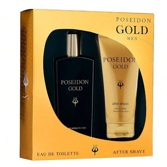 Poseidon Gold Men Lote colonia 100ml + After Shave 100ml