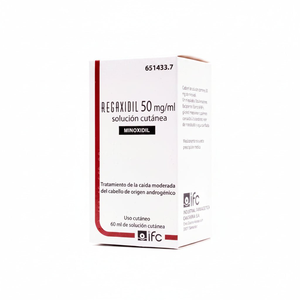 Regaxidil 50 mg/ml Solución Cutanea 1 Frasco 60 ml