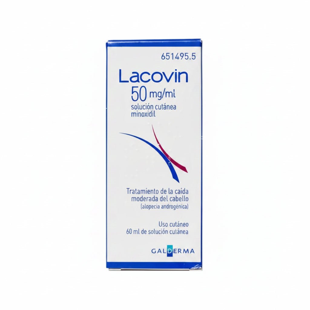 Lacovin 50 mg/ml Solución Cutanea 1 Frasco 60 ml
