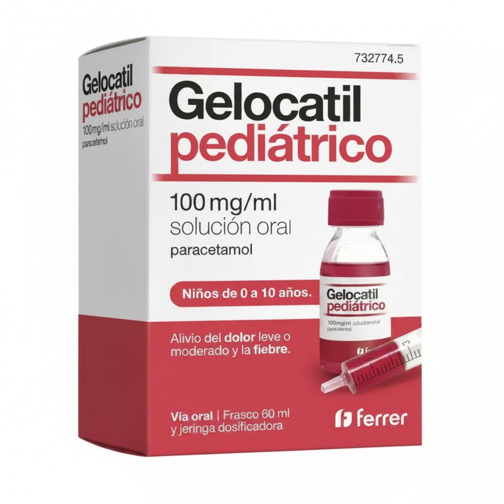 Gelocatil Pediatrico paracetamolo soluzione orale 100 mg/ml 60 ml