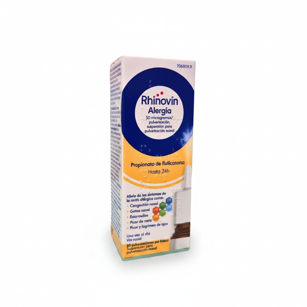 FLONASE 50 MCG/PULSACION NEBULIZADOR NASAL 60 DOSIS