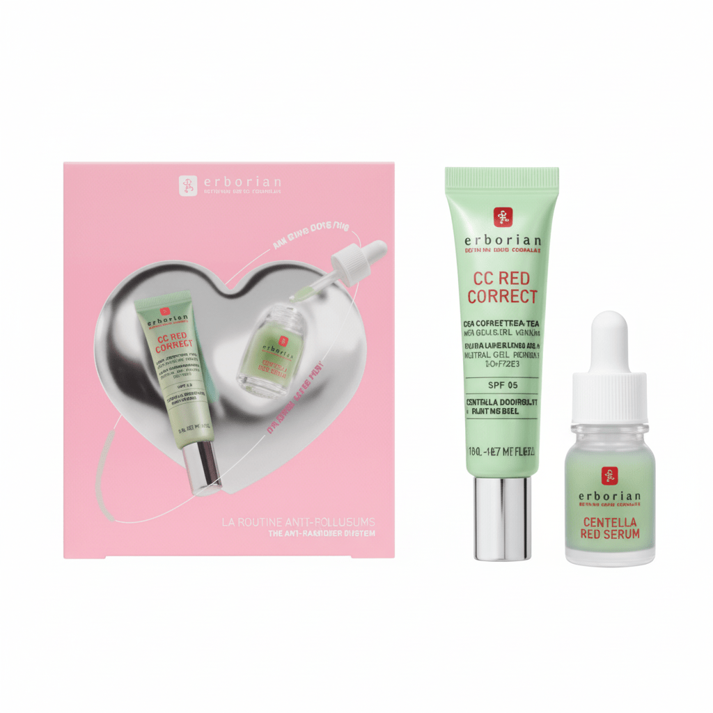 Erborian Xmas26 Kit Red Serum Cc Red