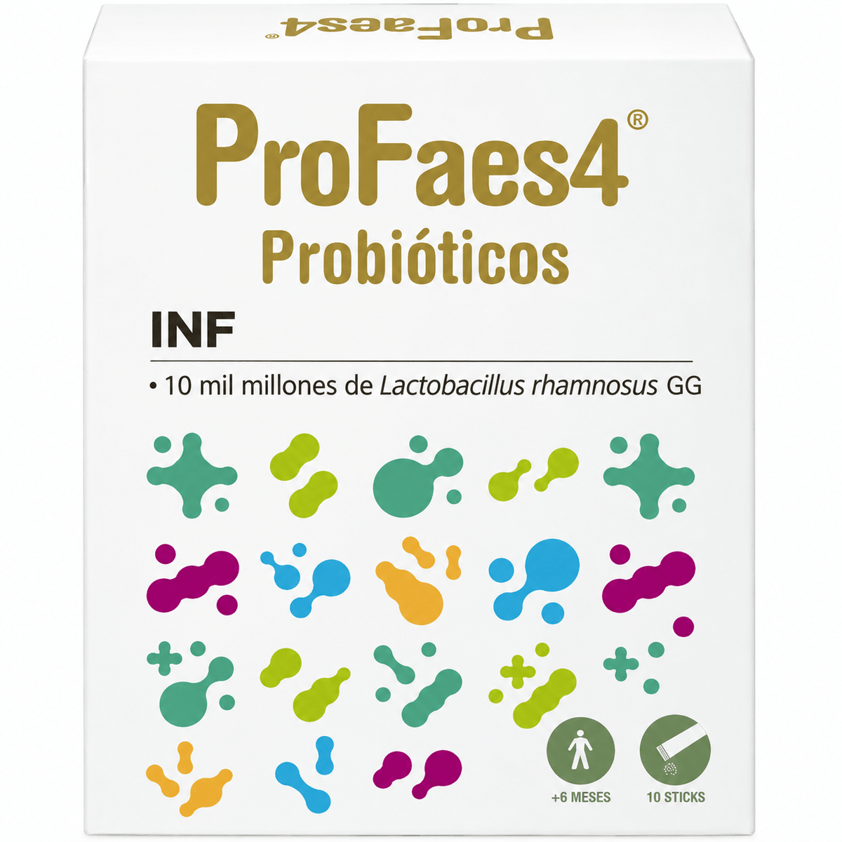 Profaes4 Inf Probióticos Infantil 10 Sticks