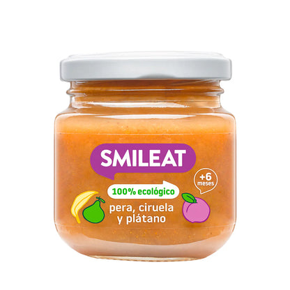 SMILEAT Tarrito Ecológico Tres Frutas 130g-1