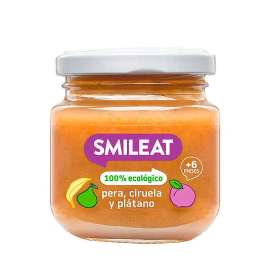 SMILEAT Tarrito Ecológico Tres Frutas 130g-1