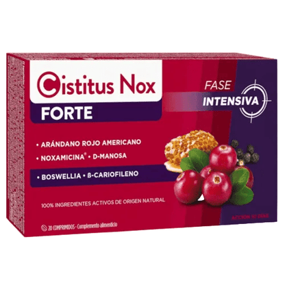 CISTITUS Nox Forte Canneberge Américaine 20 Comprimés