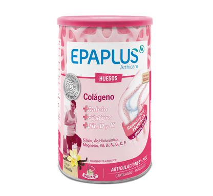 EPAPLUS Arthicare Huesos Colágeno + Calcio Polvo sabor Vainilla 383gr