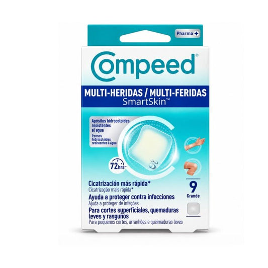 Compeed Multi-heridas SmartSkin Grande 9 uds