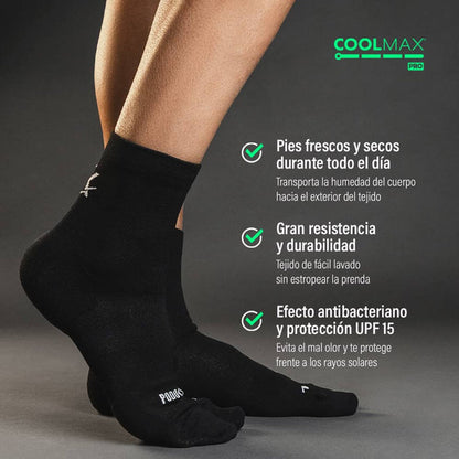 Podoks Calcetines Biomecánicos Comfort H3 Negros TM