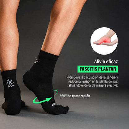 Podoks Calcetines Biomecánicos Comfort H3 Negros TXXL