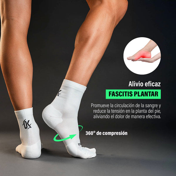 Podoks Calcetines Biomecánicos Comfort H3 Blancos TS