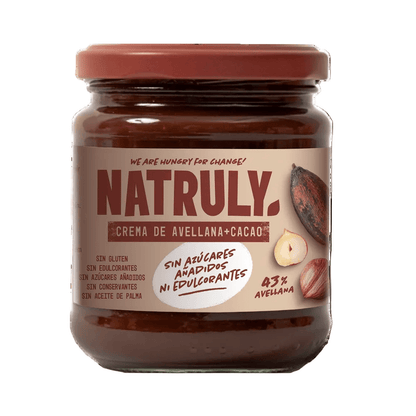 Natruly Crema de Cacao y Avellanas 285g