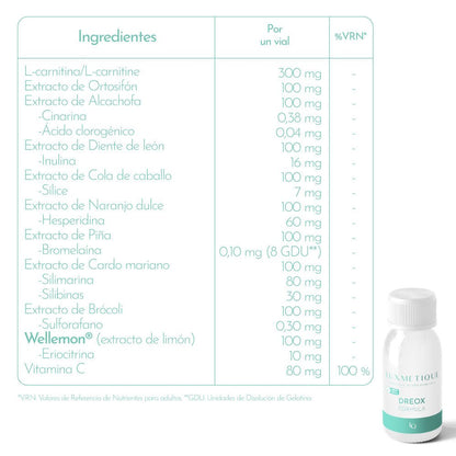 Luxmetique Dreox Formula Detox 15 Ampullen x 30 ml