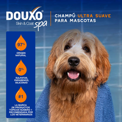 Douxo Spa 2-in-1 Shampoo and Conditioner for Dogs 250ml