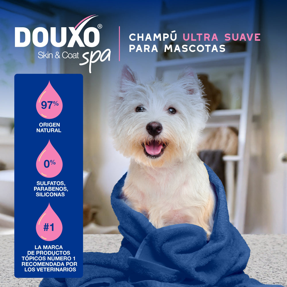 Douxo Spa Champô Alivia para Cães e Gatos 250ml