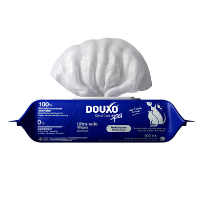 Douxo Spa Toallitas Multiusos para Mascotas 100 piezas