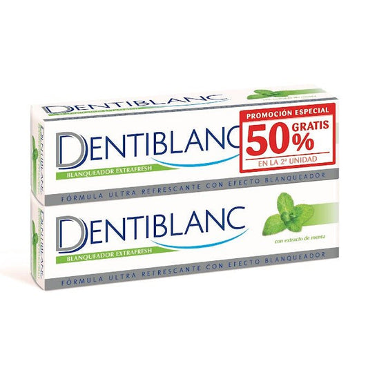 Dentiblanc Blanqueador Extrafresh Duplo 100ml x 2 unidades