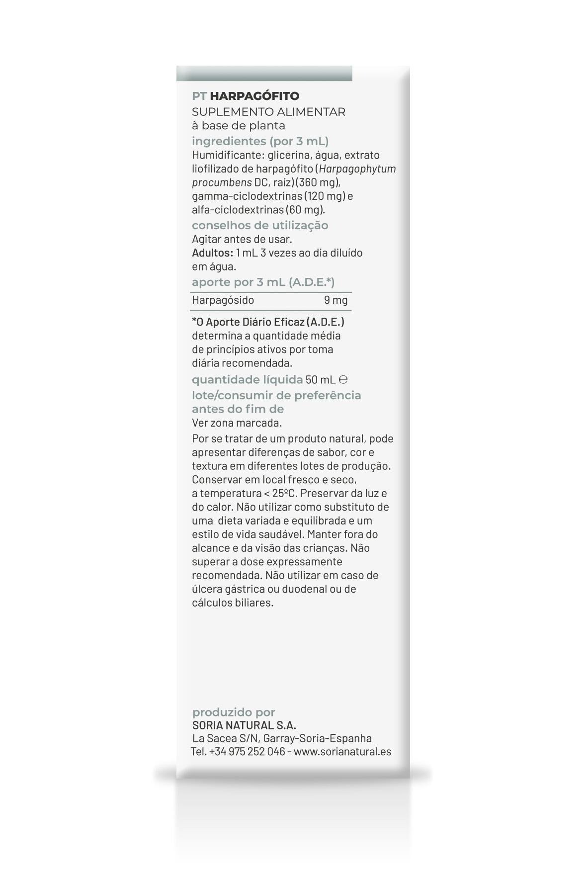 Soria Natural Extracto Harpagophito S. XXI 50 ml-4