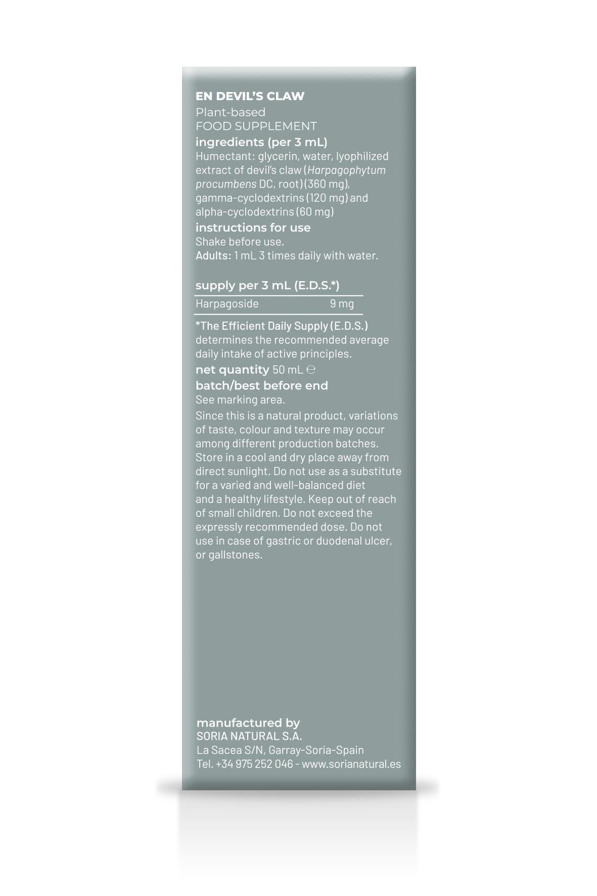 Soria Natural Extracto Harpagophito S. XXI 50 ml-6