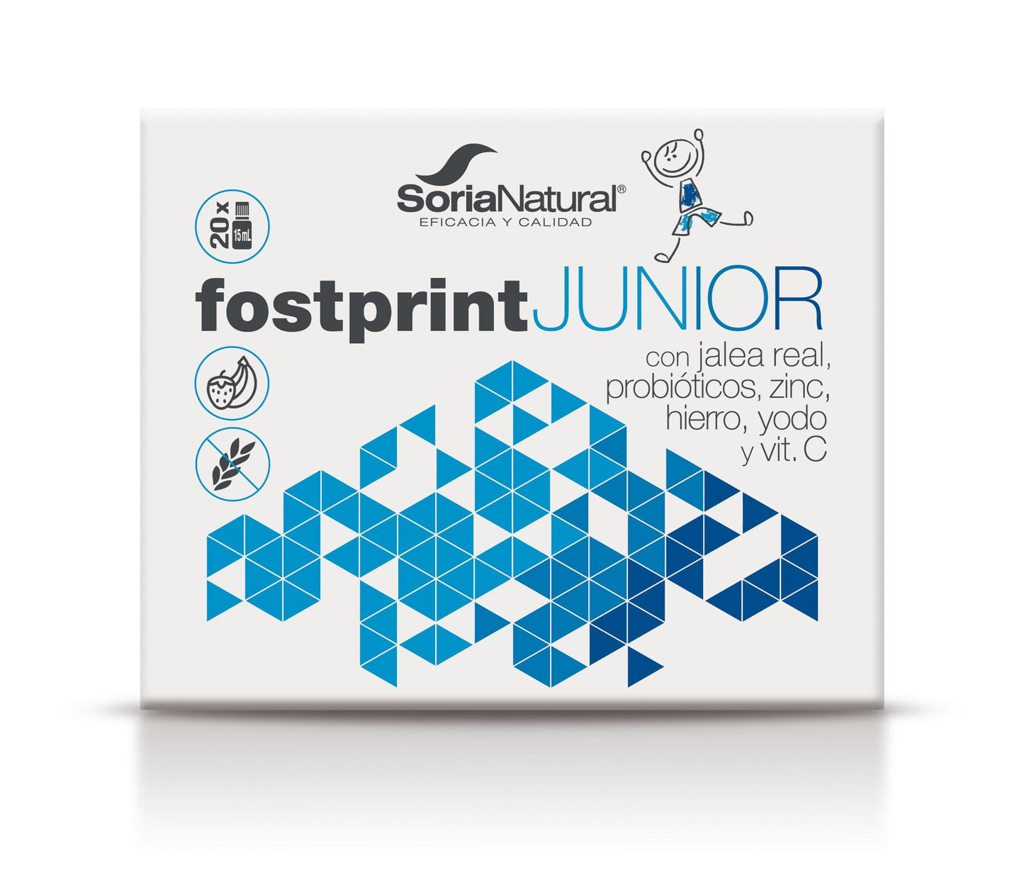 Soria Natural Fost Print Junior Fraise 15x20 Flacons