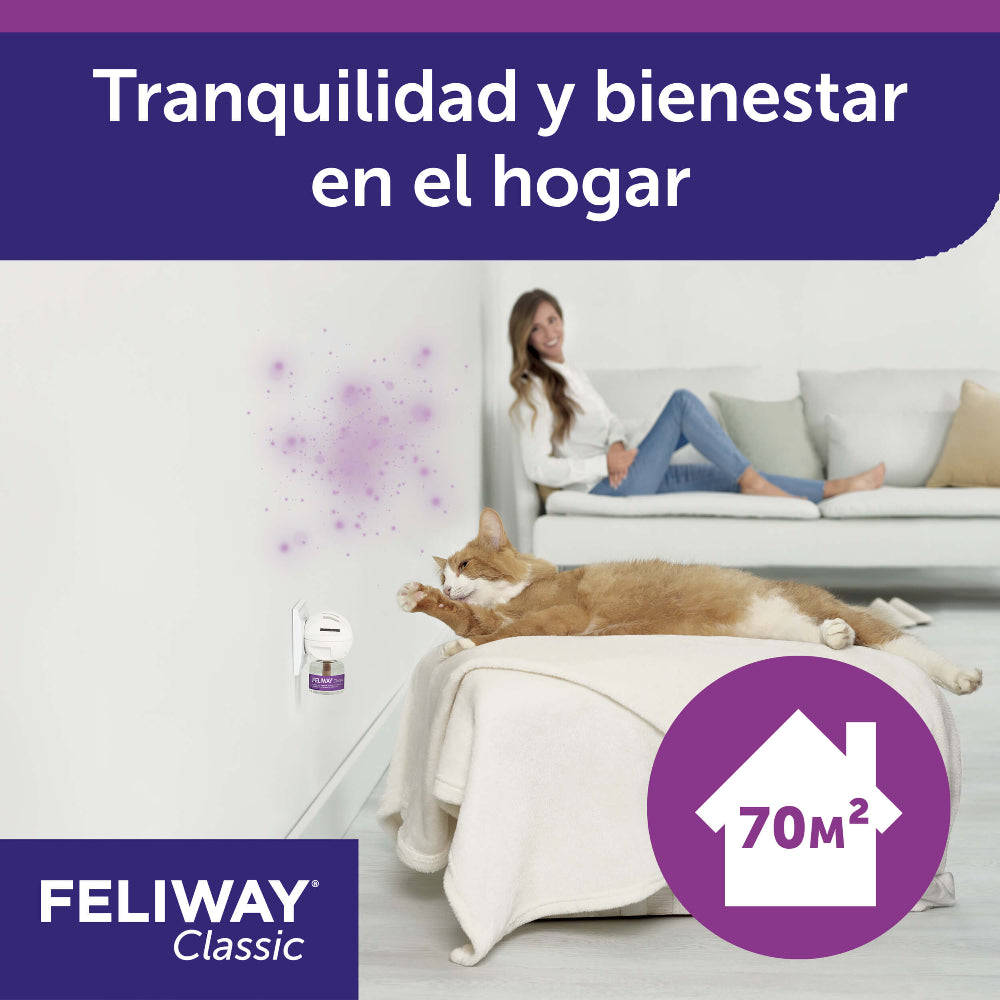 Feliway Classic Recargas Antiestresse 3 recargas