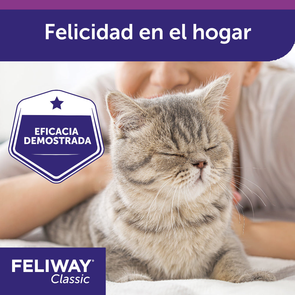 Feliway Classic Recargas Antiestresse 3 recargas